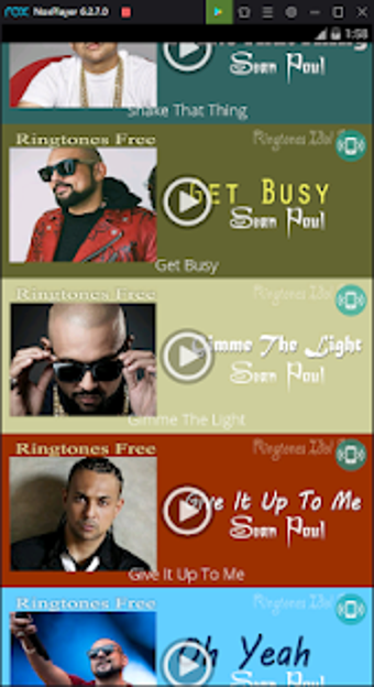 Image 1 for Sean Paul Ringtones Free