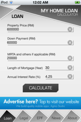 Image 0 for Malaysia Home Loan Calcul…