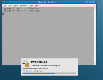 Image 1 for Fwbackups for Fedora