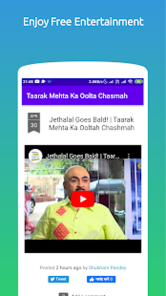 Imagen 0 para Tarak Mehta Ka Ulta Chash…