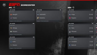 Image 0 for The ESPN App for Windows …