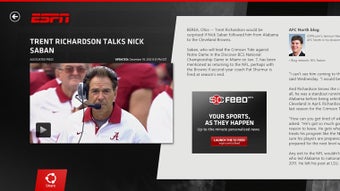 Image 0 for The ESPN App for Windows …