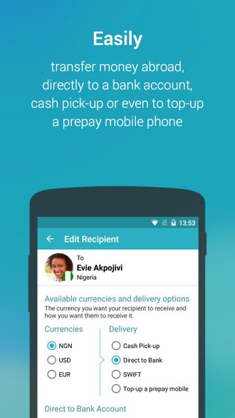Imagen 1 para Azimo Money Transfer