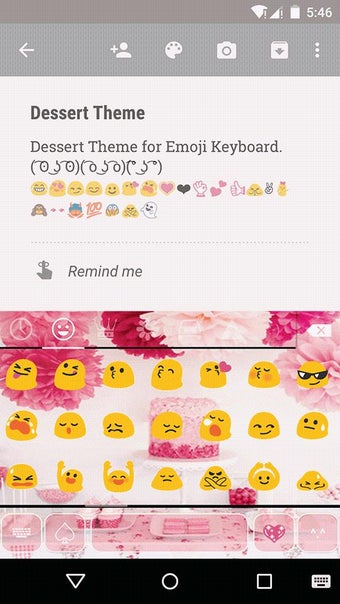 Imagen 0 para Dessert Emoji Keyboard Th…
