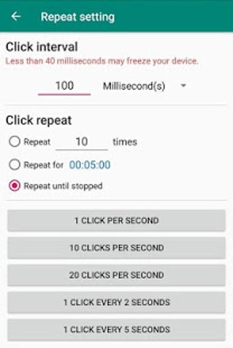 Imagen 2 para Easy Auto Clicker