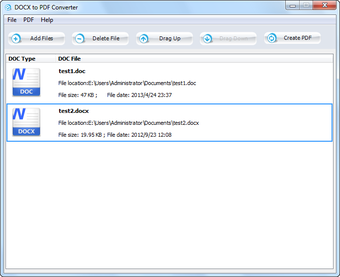 Image 0 for DOCX to PDF Converter