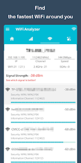 Imagen 3 para WiFi Analyzer - WiFi Test…