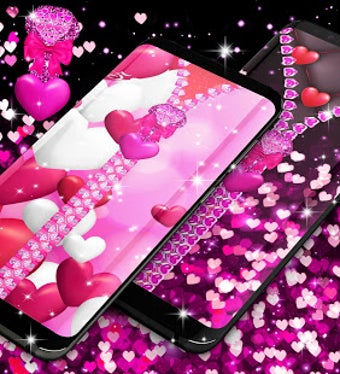 Image 2 for Heart zipper lock screen