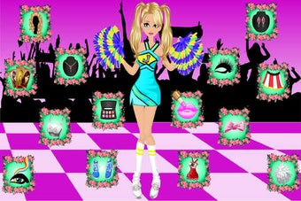 Image 0 for Cheerleader Makeup Dress …