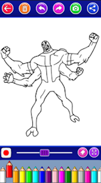 Image 2 for Ben Coloring 10 Ultimate …