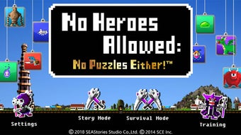 Image 0 for No Heroes Allowed:No Puzz…