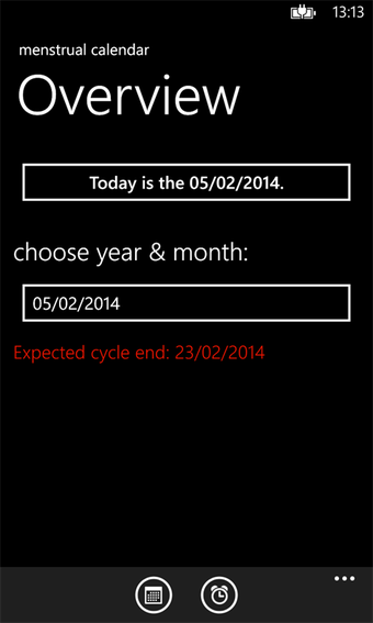 Imagen 1 para Menstrual Calendar Free f…