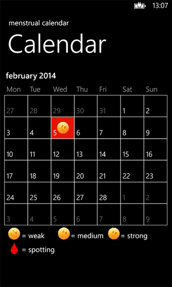 Imagen 2 para Menstrual Calendar Free f…