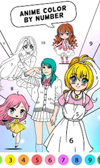 Imagen 0 para Anime Color by Number - A…