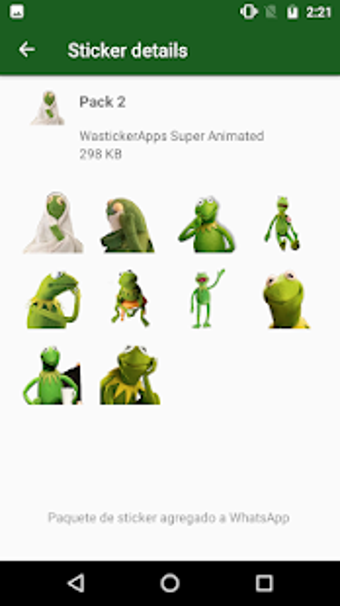 Imagen 1 para New Stickers Memes Kermit…