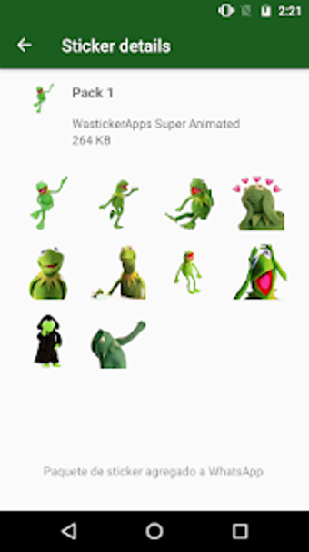 Imagen 2 para New Stickers Memes Kermit…