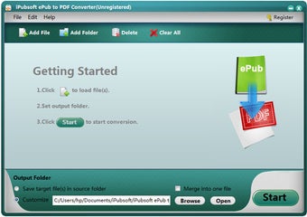 Imagen 0 para iPubsoft ePub to PDF Conv…