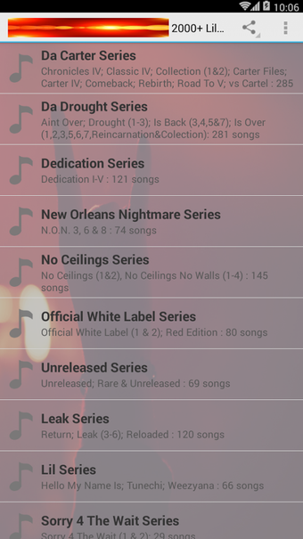 Imagen 0 para Lil Wayne 2000+ Songs Upd…