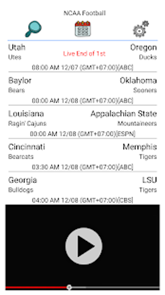 Image 1 for Live HD Sports: XFL NFL N…
