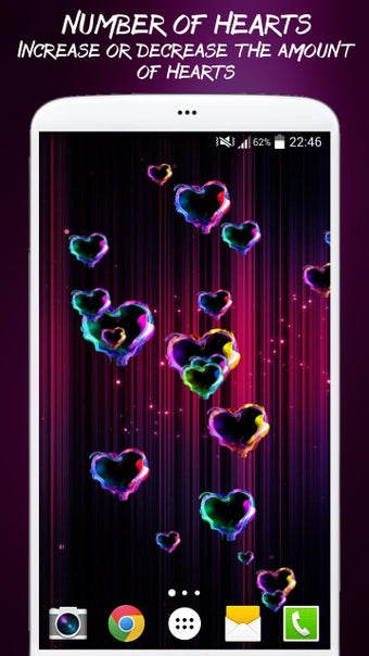 Image 1 for Magic Hearts Live Wallpap…