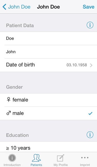Image 1 for CAIDE Risk Score App