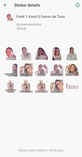 Imagen 3 para Stickers de Karol G para …