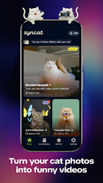 Imagen 0 para Syncat: Cat Photo Animato…