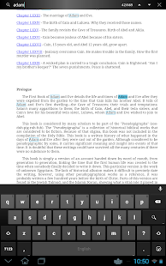 Image 0 for The First Book of Adam an…