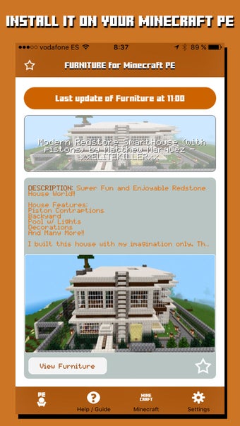 Image 1 for FURNITURE for Minecraft P…