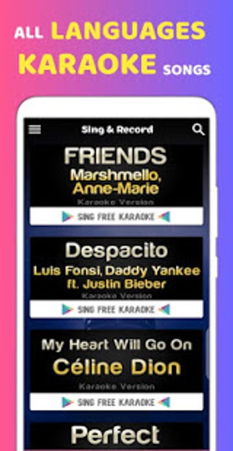 Image 3 for Karaoke Sing & Record - S…