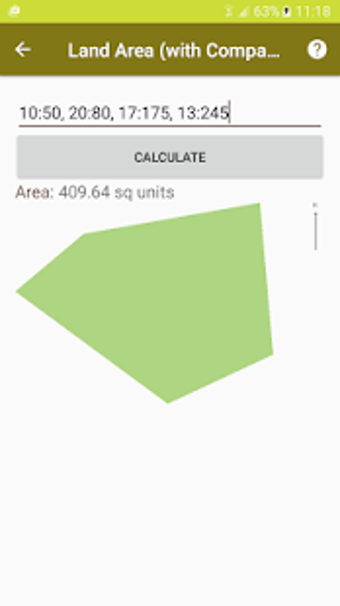 Image 0 for Land Area Calculator with…