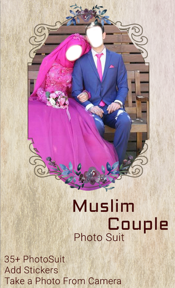 Image 1 for Muslim Couple Photo Suit