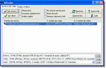 Image 0 for AVIcodec