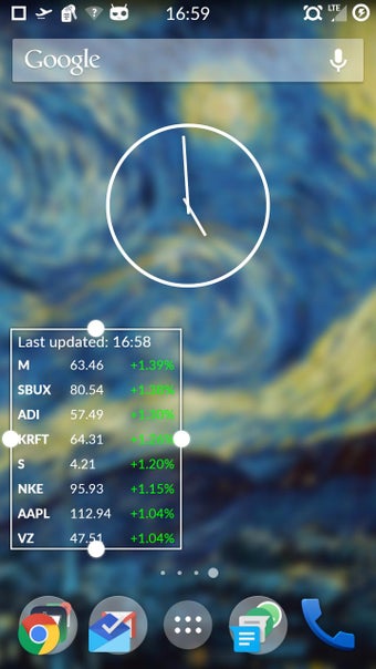 Image 0 for StockTicker - Widget