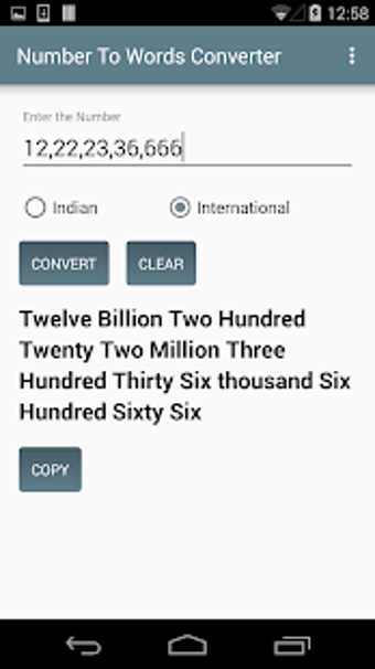 Imagen 1 para Number To Words Converter