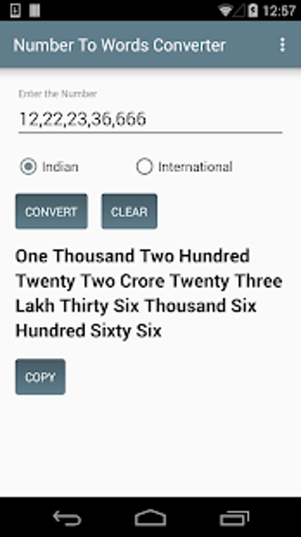 Imagen 0 para Number To Words Converter