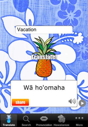 Image 0 for Hawaiian Words - Translat…