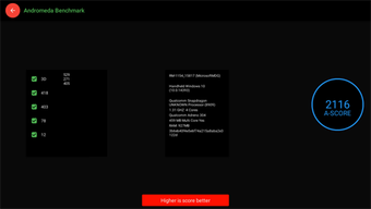 Imagen 1 para Andromeda Benchmark for W…