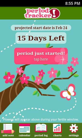 Imagen 1 para Period Tracker Deluxe
