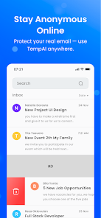 Image 0 for TempAI- Temporary Mail Su…