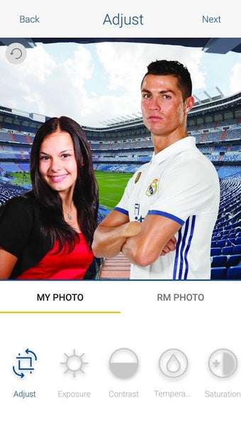 Image 3 for Real Madrid selfie