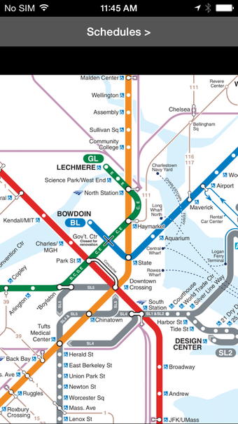 Imagen 0 para MBTA Boston T Map