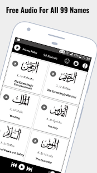 Imagen 1 para 99 Names of Allah (Free A…