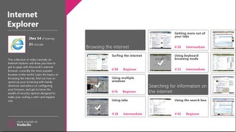 Image 1 for Internet Explorer Trainin…