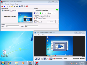 Image 0 for AWSVideoScreenRecordHDTV