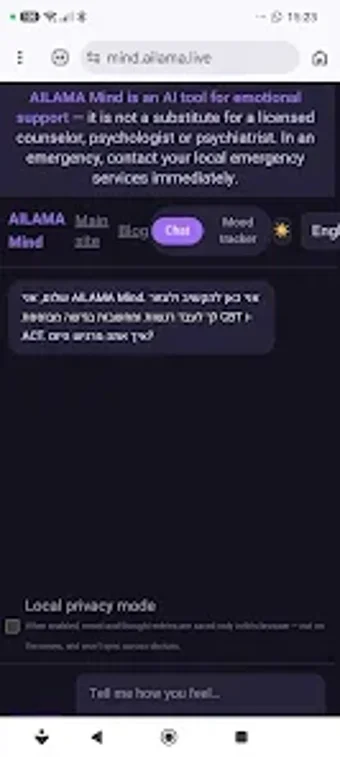 Imagen 0 para AILAMA Mind: AI Therapy C…