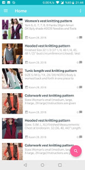 Imagen 0 para Knitting Patterns Free