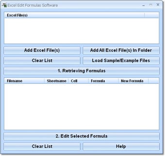 Image 0 for Excel Edit Formulas Softw…