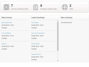 Imagen 2 para Cinema Booking System by …