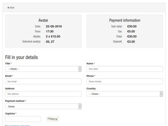 Imagen 5 para Cinema Booking System by …